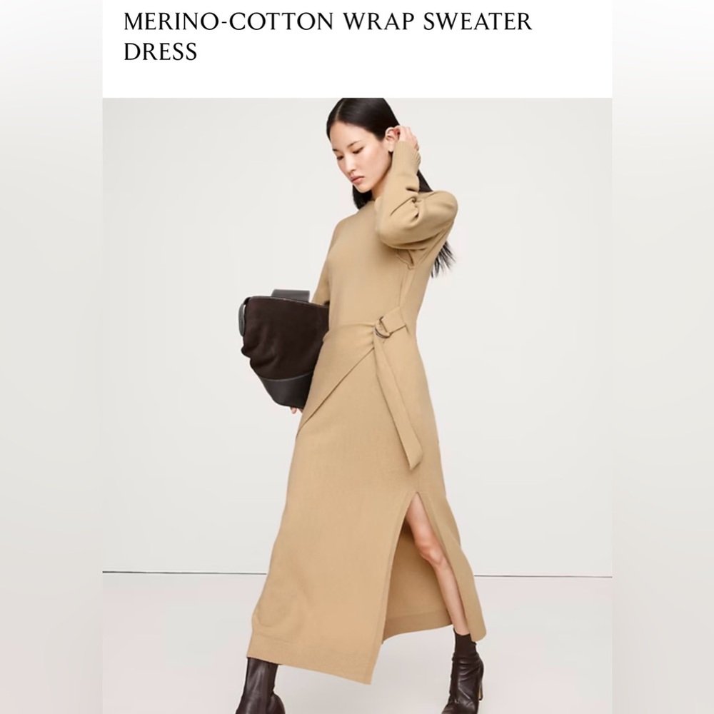 Banana Republic Wool Sweater Dress
